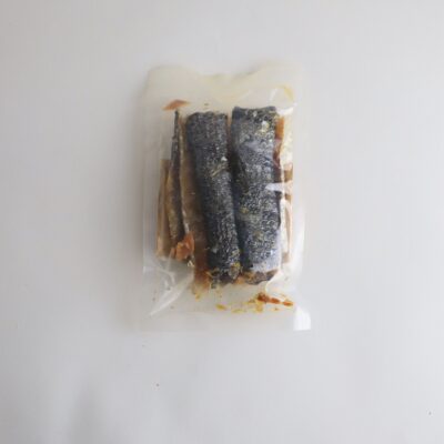 Piel de salmón deshidratada natural para perros y gatos, mejora piel y brillo del pelaje